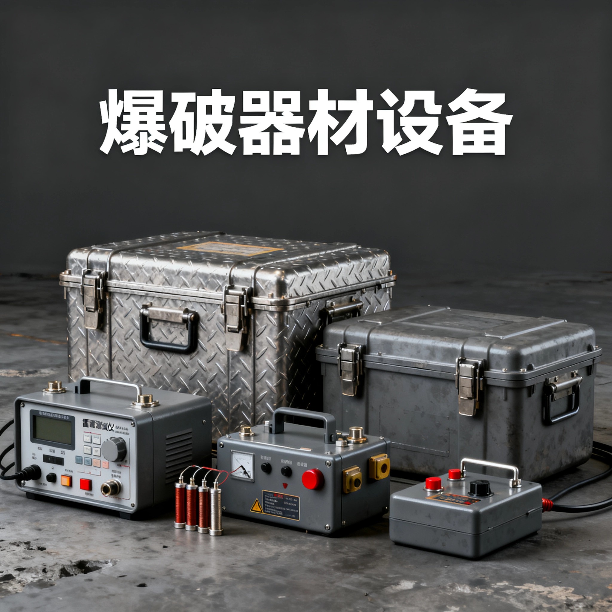 乌恰爆破工程师的“兵器库”：常用器材一册通